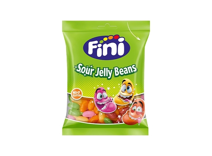 FINI SACH. 90g SOUR JELLY BEANS (12)