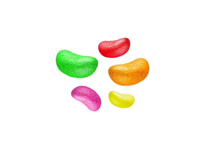 FINI SACH. 90g SOUR JELLY BEANS (12)