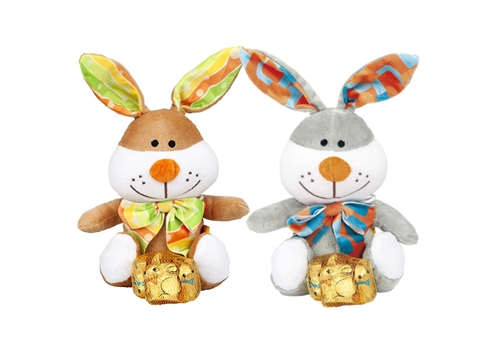 FIZZI PRES. 12 PELUCHES LAPIN   FILET CHOCOLAT(1)