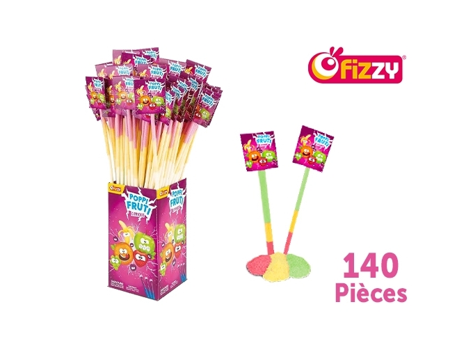 FIZZY PAILLE ACIDULEE POPPI FRUTI (PR. 140)