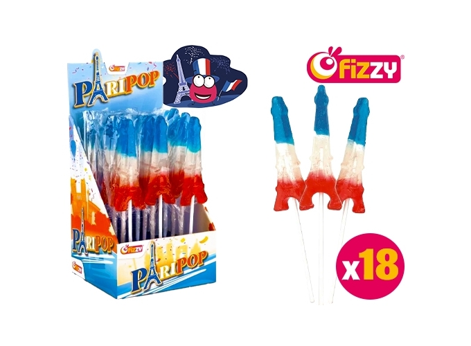 FIZZY PRES. 18 SUCETTES TOUR EIFFEL (1)