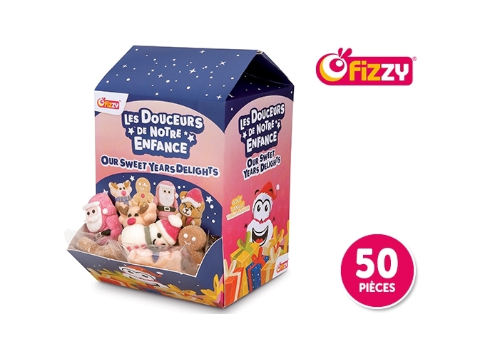 FIZZY PRES. 50 MINI PERSONNAGES GUIMAUVE NOEL (1)
