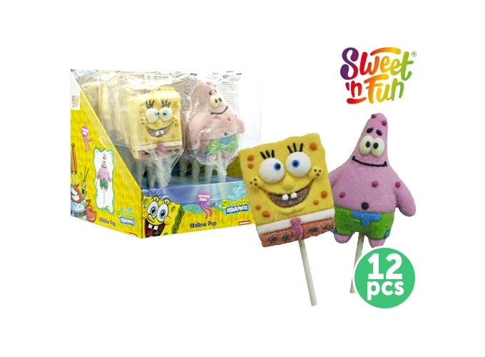 FIZZY PRES. DE 12 BOB L'EPONGE MALLOW POP (1)