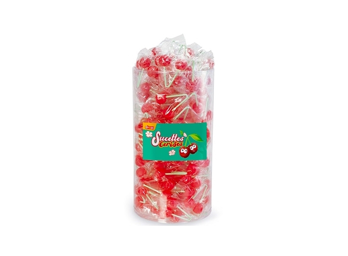 FIZZY TUBO DE 100 SUCETTES CERISE (1)
