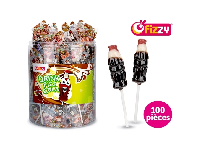 FIZZY TUBO DE 100 SUCETTES DRINK FIZZ COLA (1)