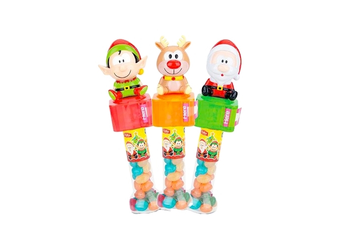 FIZZY XMAS STICKERS (DISPLAY. 12)