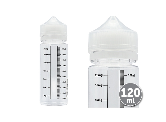 FLACON GRADUE 120 ML GRADUÉ ML MG (10)