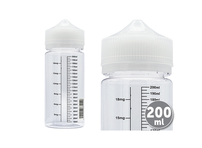 FLACON GRADUE 200 ML GRADUÉ ML MG (10)