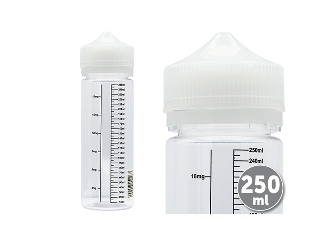 FLACON GRADUE 250 ML GRADUÉ ML MG (10)