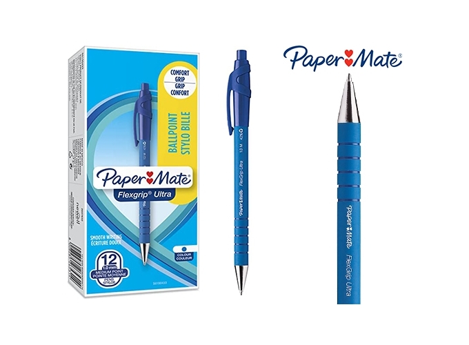 FLEXGRIP ULTRA RETRACT. MEDIUM BLEU  (12)