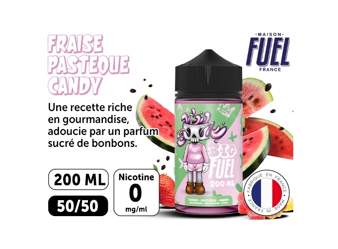 FRAISE PASTEQUE CANDY 200 ML BIG FUEL LIQUIDE