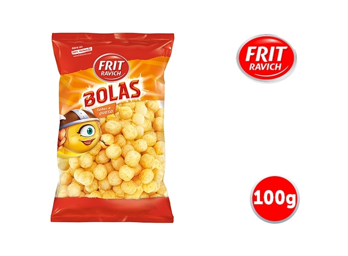 FRIT RAVICH SACH. 100g BOULE DE FROMAGE (12)