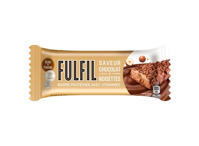 FULFIL BARRE CHOCOLAT ET NOISETTES 40gr (15)