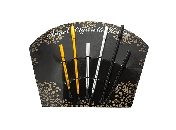 FUME-CIGARETTES TELESCOPIQUES ASSORT. (LOT DE 6)