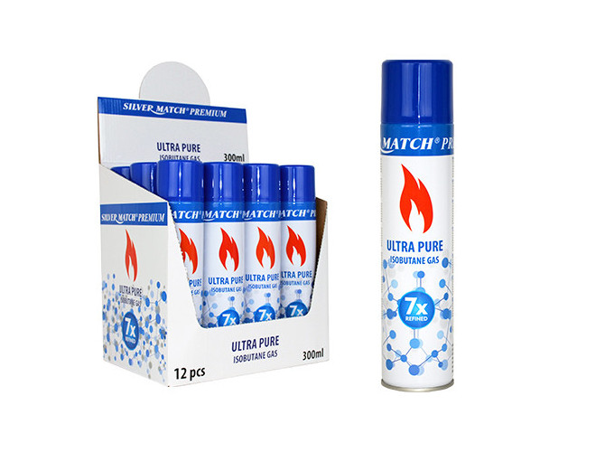 GAZ PREMIUM 300ML 'ULTRA PUR' SILVER MATCH  (12)