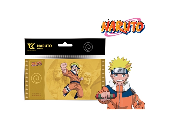GOLDEN TICKET NARUTO (bte de 10 assort.)