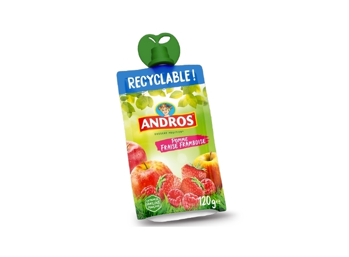 GOURDE ANDROS COMPOTE POMME FRAISE FRAM 120g (20)