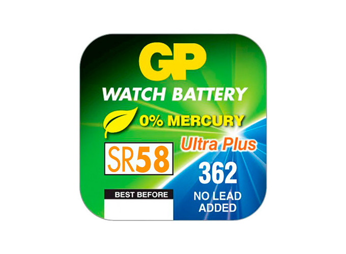 GP PILE 362-SR721S 361-SR721W 1,5V (10)