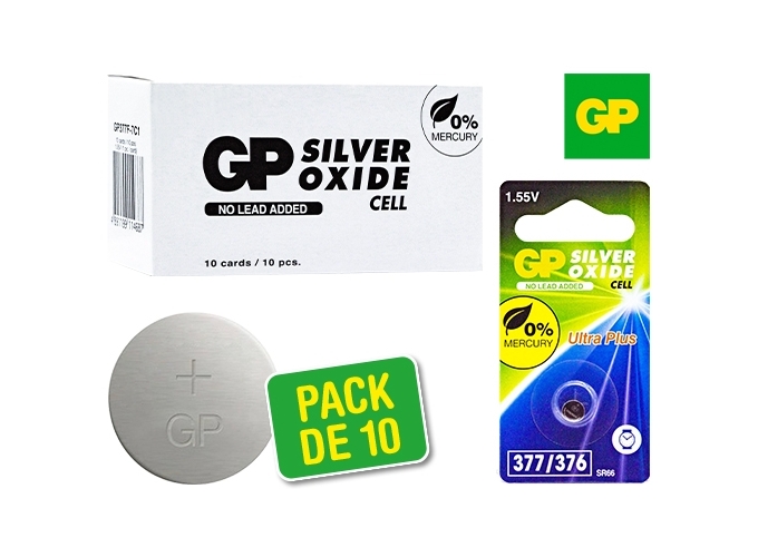 *GP PILE 377 SR66 1,5V (10)