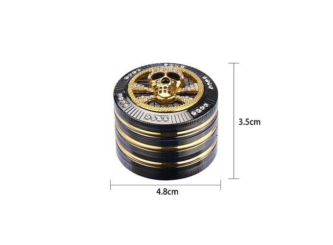GRINDER CHAMP BLING BLING SKULL 50mm