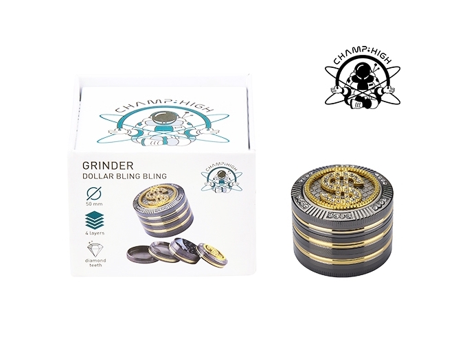 GRINDER CHAMP BLING DOLLAR 50mm  (1)