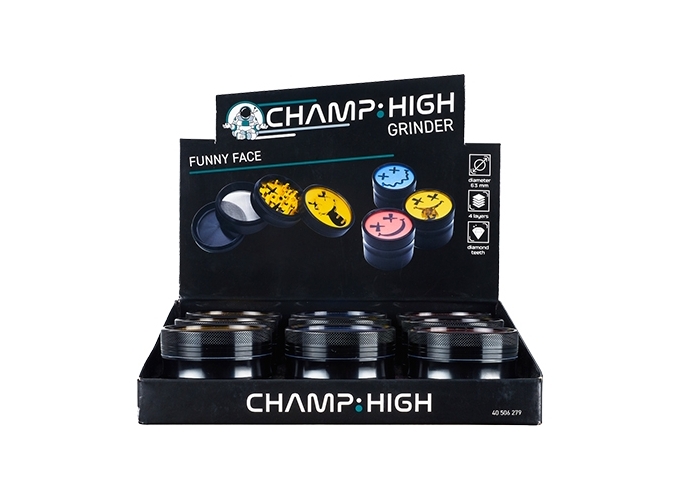 GRINDER CHAMP HIGH FUNNY FACE  (PRES.12)