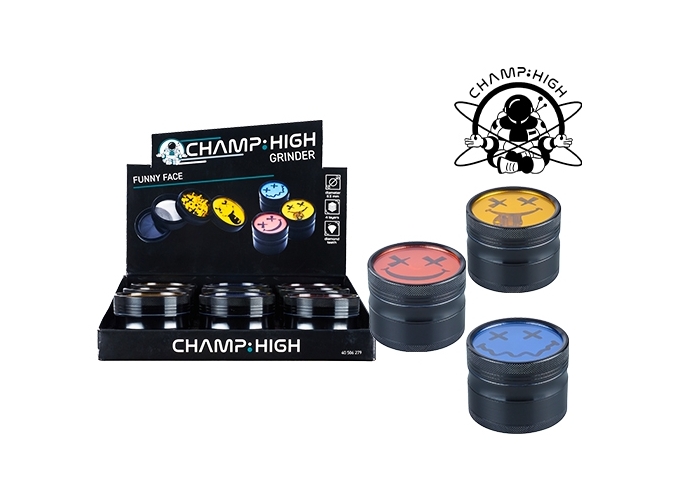 GRINDER CHAMP HIGH FUNNY FACE  (PRES.12)