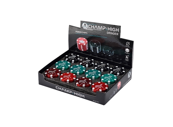 GRINDER CHAMP POKER CHIPS  (PRES.12)