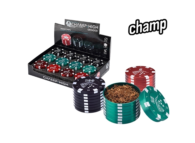 GRINDER CHAMP POKER CHIPS  (PRES.12)