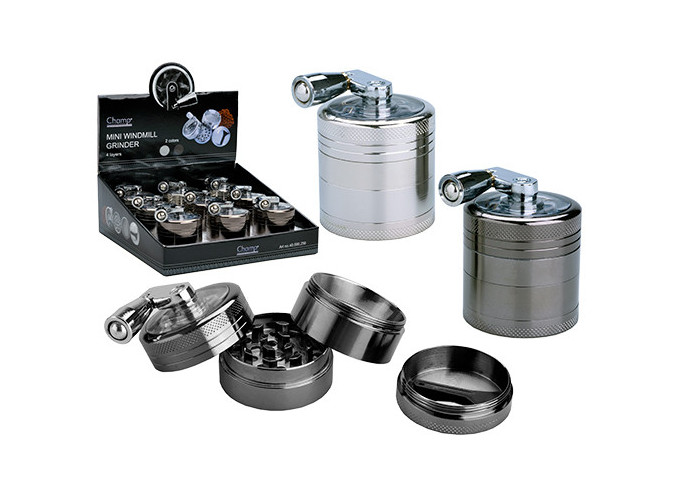 GRINDER METAL 40mm 4 ETAGES   MOULINETTE (9)