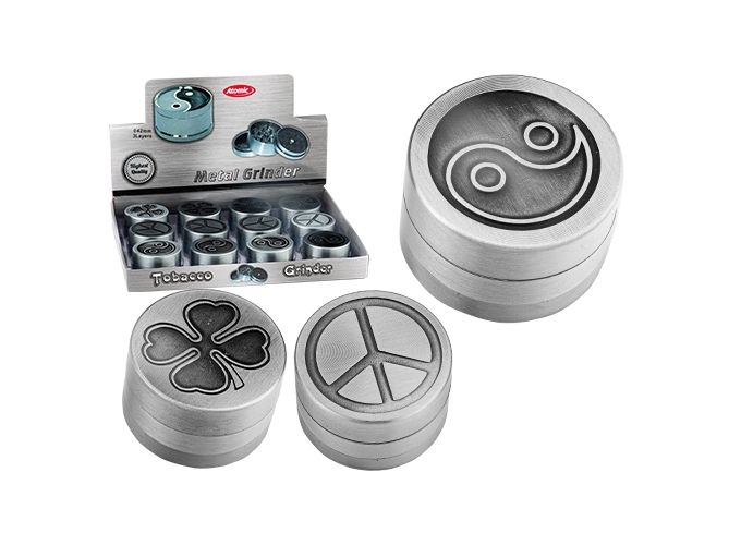 GRINDER METAL ANTIQUE 42MM 3 NIV. (BTE.12)