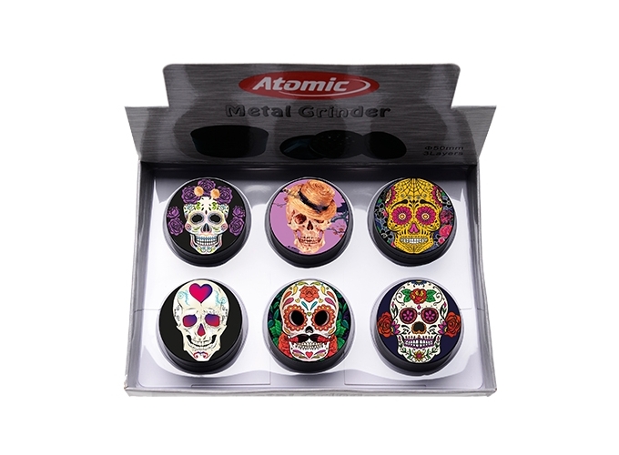 GRINDER METAL CAVALERAS 50MM 3 NIV. (BTE.6)