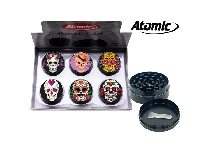 GRINDER METAL CAVALERAS 50MM 3 NIV. (BTE.6)