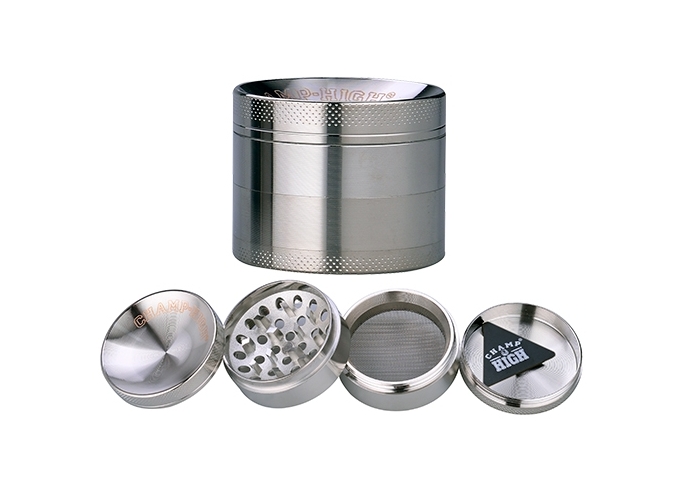 GRINDER METAL CRUVED 50MM 4 PLATEAUX  (PRES.9)