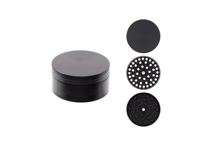 GRINDER METAL NOIR 50MM 3 NIV. (BTE.6)