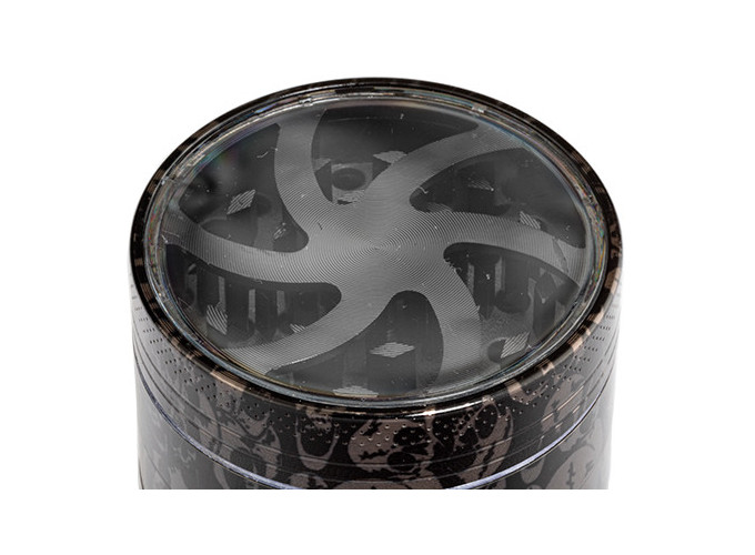GRINDER SKULL SPIRAL 51 MM 4 ETAGES (12)
