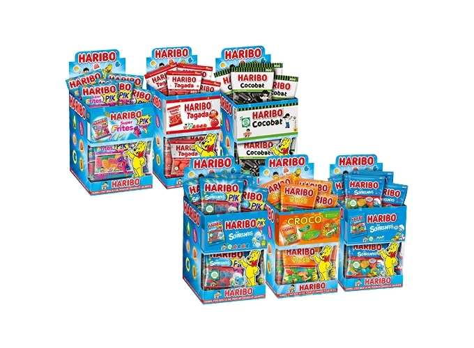 HARIBO  COLIS MINI SACHETS  9 3 GRAT