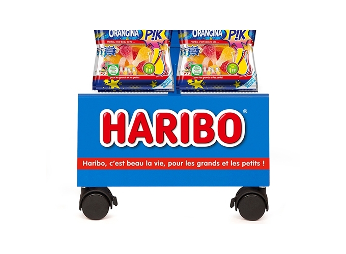 HARIBO PR. 16 BROCHES 8 CART. SACHETS 100 120G