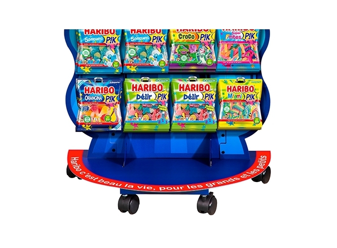 HARIBO PR. 28 BROCHES POUR 25 CART. SACHETS 120G