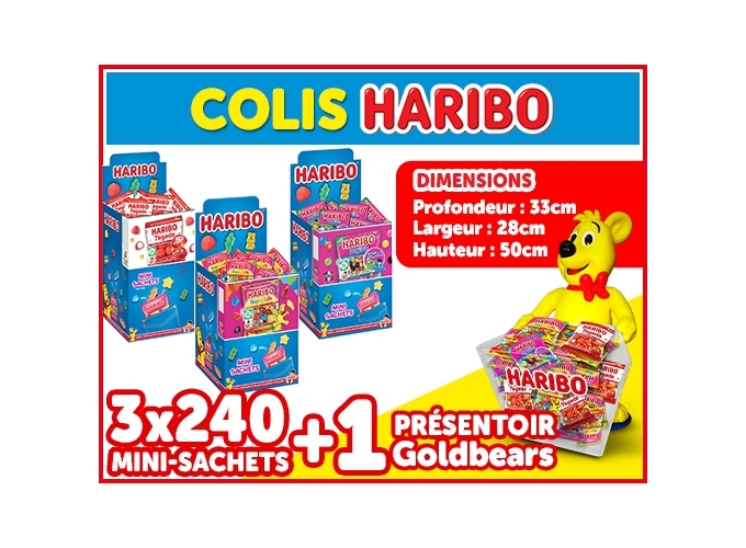 HARIBO PRES. GOLDBEARS 3D MINI SACHETS (1)