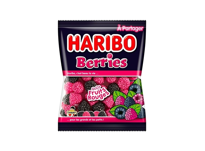 HARIBO SACHETS 100g BERRIES  (BTE.30)