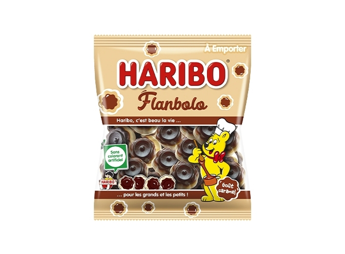 HARIBO SACHETS 100g FLANBOLO  (BTE.30)