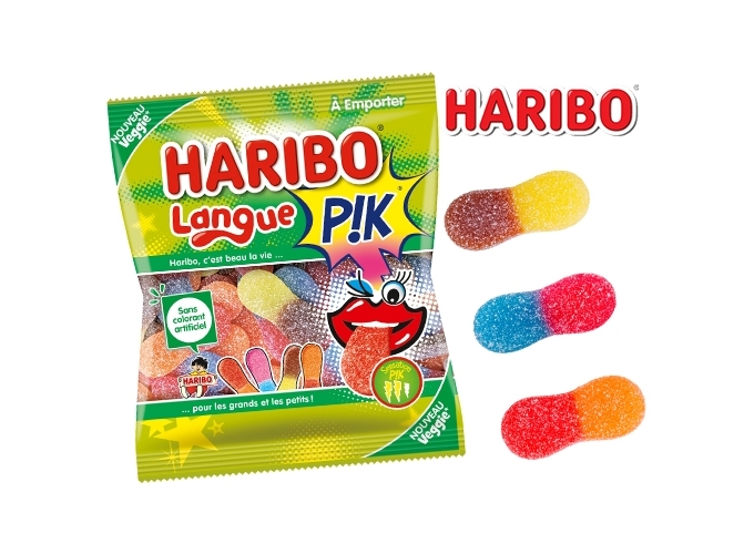 HARIBO SACHETS 100g LANGUE PIK (BTE.30)