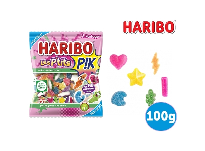 HARIBO SACHETS 100g LES P'TITS PIK (BTE.30)