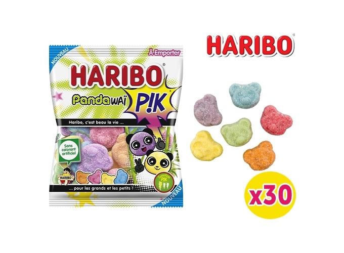 HARIBO SACHETS 100g PANDAWAI PIK (BTE.30)