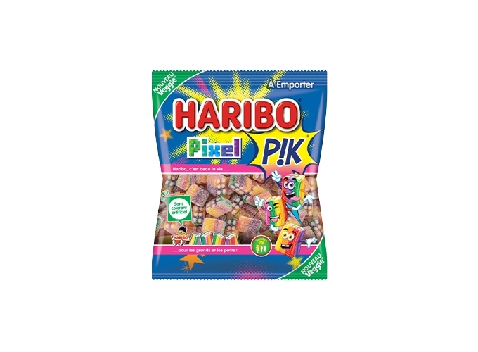 HARIBO SACHETS 100g PIXELS (BTE.24)