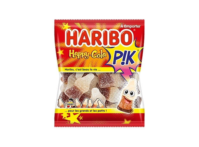 HARIBO SACHETS  120g  HAPPY COLA PIK  (BTE.30)
