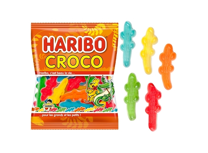 HARIBO SACHETS 120g HARI CROCO (BTE.30)