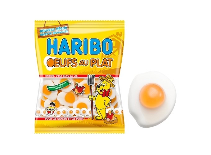 HARIBO SACHETS 120g OEUFS AU PLAT (BTE.30)