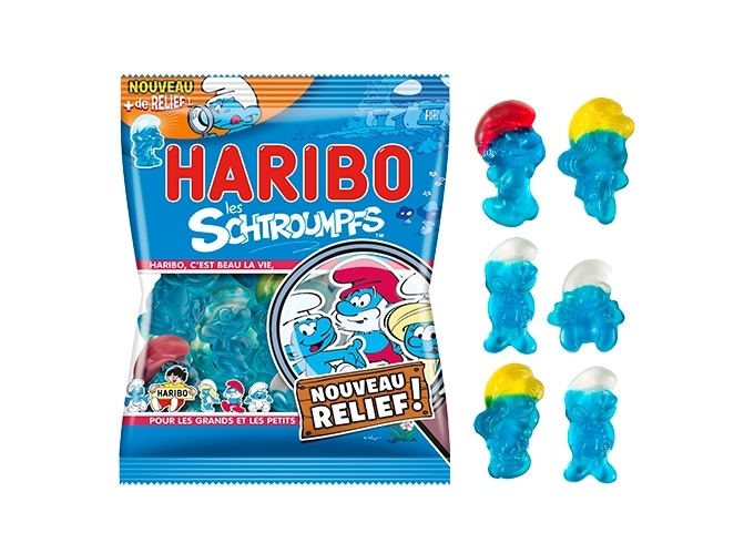 HARIBO SACHETS 120g SCHTROUMPFS (BTE.30)